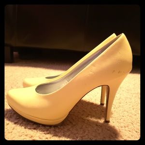 Banana Yellow Heels